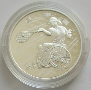 Japan 1000 Yen 2020 Paralympics Tokio Rollstuhltennis