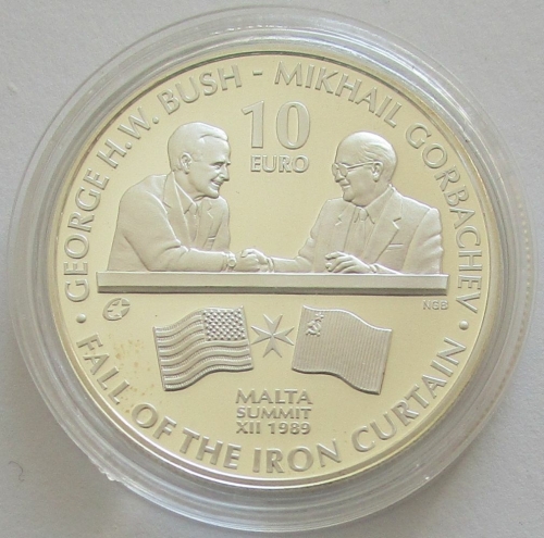 Malta 10 Euro 2015 Eurostar 25 Years Malta Summit