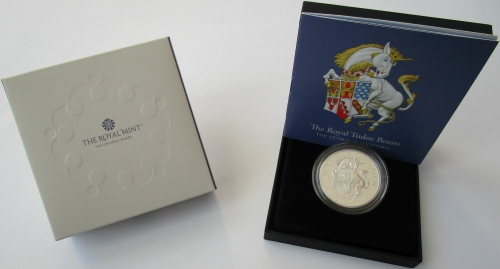 Großbritannien 2 Pounds 2024 Royal Tudor Beasts Seymour Unicorn PP