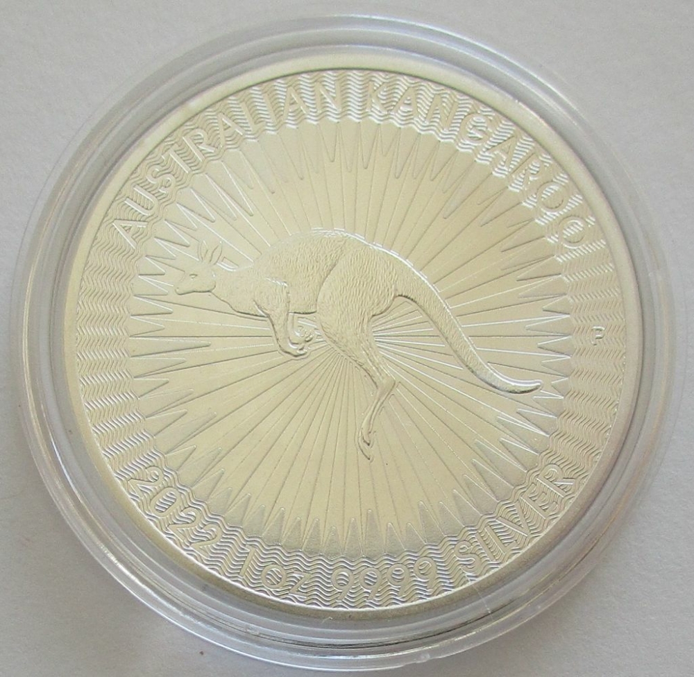 Australien 1 Dollar 2022 Australian Kangaroo MagoMuenzen, 49,00