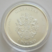 Gibraltar 1 Pound 2021 Kopf der Medusa