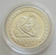 Mexico 25 Pesos 1992 Pre-Columbian Guerrero Aguila 1/4 Oz Silver