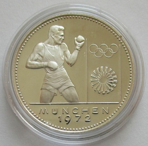 Paraguay 150 Guaranies 1973 Olympics Munich Boxing Silver