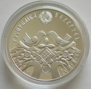 Belarus 20 Roubles 2006 Slavs Family Traditions Wedding 1 Oz Silver
