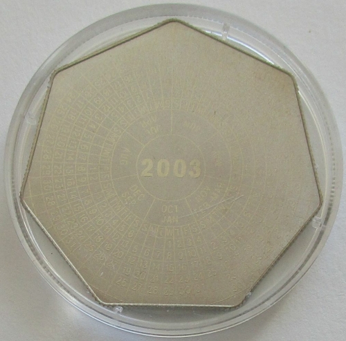Zambia 1000 Kwacha 2003 Calendar