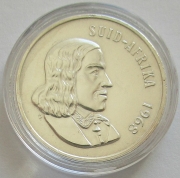 South Africa 1 Rand 1968 Jan van Riebeeck Afrikaans Silver