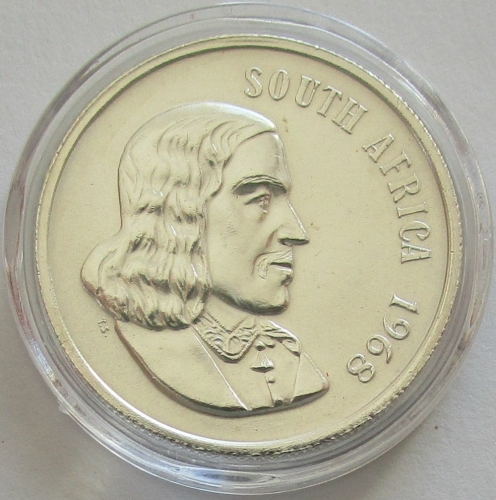 Südafrika 1 Rand 1968 Jan van Riebeeck Englisch