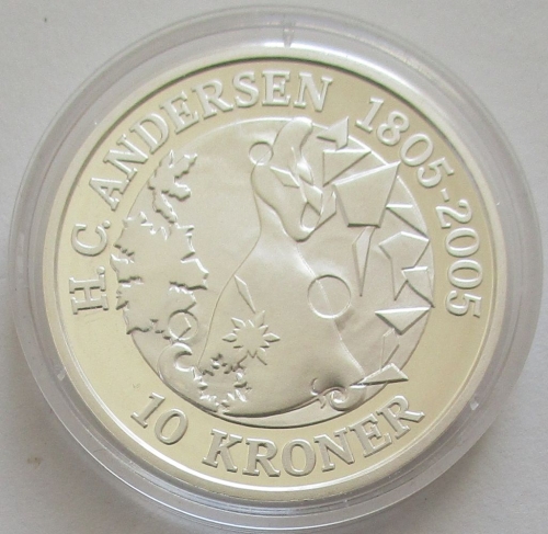 Dänemark 10 Kroner 2006 Hans Christian Andersen Schneekönigin