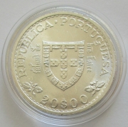 Portugal 20 Escudos 1960 Henrique o Navegador Silver