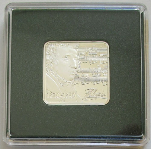 Niue 1 Dollar 2010 Frédéric Chopin Silver