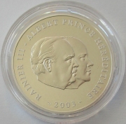 Monaco 10 Euro 2003 Prince Rainier III.