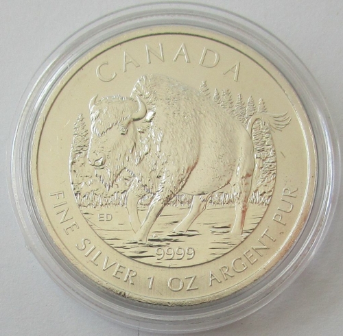 Kanada 5 Dollars 2013 Wildlife Bison