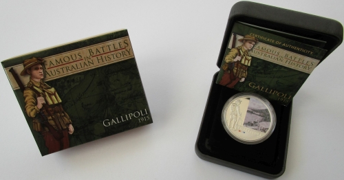 Australien 1 Dollar 2011 Famous Battles Gallipoli