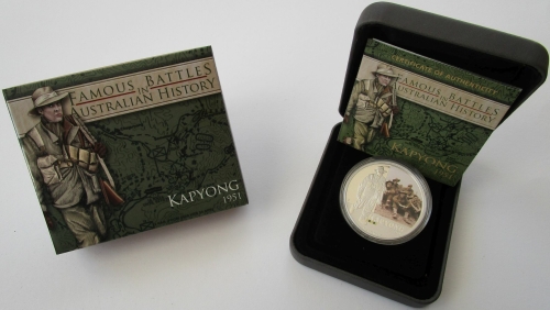 Australien 1 Dollar 2012 Famous Battles Kapyong