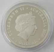 Australia 1 Dollar 2008 Olympics Beijing 1 Oz Silver