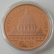 Vatican 20 Euro 2022 Art & Faith Saint Peter Dome Proof