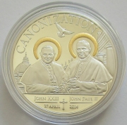Tansania 1000 Shillings 2014 Heiligsprechung Papst...