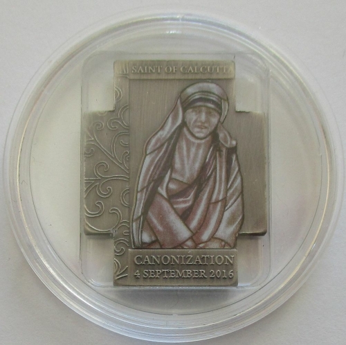 Burkina Faso 100 Francs 2016 Canonization Mother Teresa