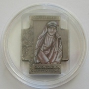 Burkina Faso 100 Francs 2016 Heiligsprechung Mutter Teresa
