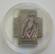 Burkina Faso 100 Francs 2016 Heiligsprechung Mutter Teresa