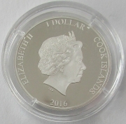 Cook Islands 1 Dollar 2016 Brexit Referendum Silver