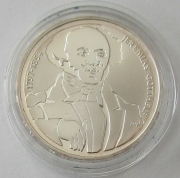 Switzerland 20 Franken 1997 Jeremias Gotthelf Silver Proof