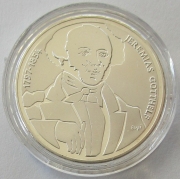 Switzerland 20 Franken 1997 Jeremias Gotthelf Silver BU