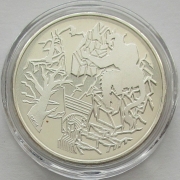 Switzerland 20 Franken 1994 Legends Teufelsbrücke Silver BU