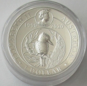 Australien 1 Dollar 2020 Kookaburra High Relief