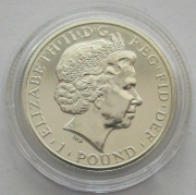 United Kingdom 1 Pound 2011 Britannia 1/2 Oz Silver