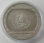 Mexiko 5 Nuevos Pesos 1993 Präkolumbische Ära Palma con Cocodrilo