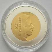 Luxemburg 5 Euro 2021 Flora & Fauna Zauneidechse