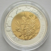 Luxembourg 5 Euro 2022 Flora & Fauna Daphne Mezereum...