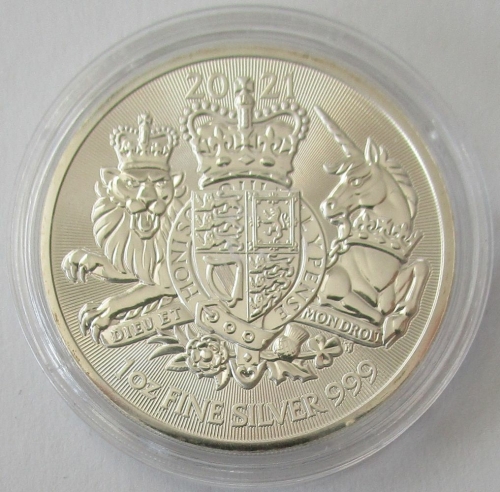 Großbritannien 2 Pounds 2021 Royal Arms