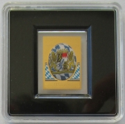 Chad 3000 Francs Bavaria Coat of Arms 1/500 Oz Gold