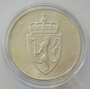 Norway 10 Kroner 1964 150 Years Constitution Silver