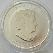 Canada 5 Dollars 2009 Maple Leaf Brandenburg Gate in...