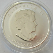 Kanada 5 Dollars 2009 Maple Leaf Brandenburger Tor in...