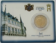 Luxemburg 2 Euro 2010 Großherzogliches Wappen BU