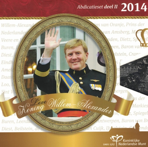 Netherlands Coin Set 2014 Succession