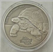 Tokelau 5 Dollars 2013 Tiere Riesenschildkröte