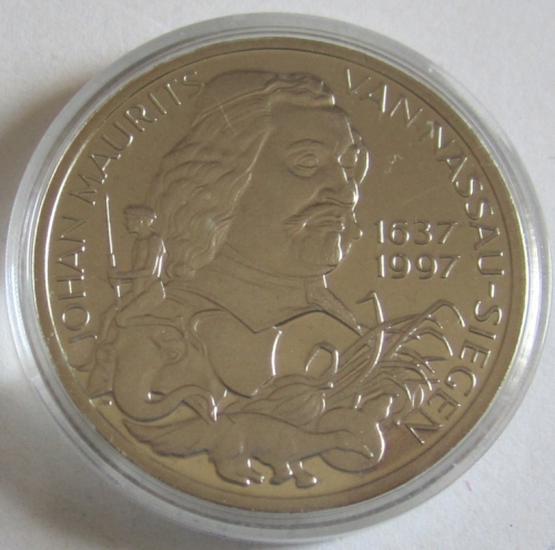 Netherlands 2.5 ECU 1997 Johan Maurits van Nassau-Siegen