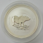 Australien 2 Dollars 2007 Lunar I Schwein