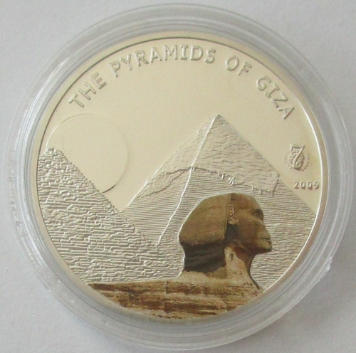 Palau 5 Dollars 2009 Weltwunder Pyramiden von Gizeh
