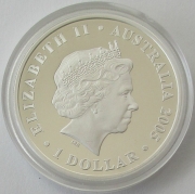 Australia 1 Dollar 2005 50 Years Territory of Cocos (Keeling) Islands 1 Oz Silver