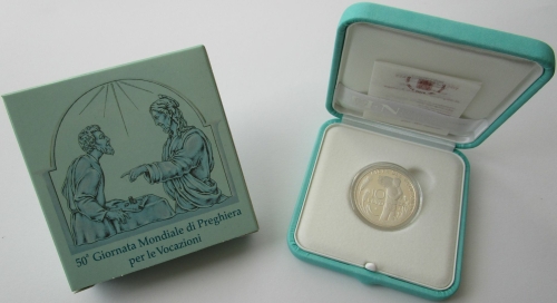 Vatican 10 Euro 2013 World Day of Prayer Silver