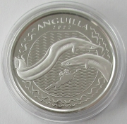 Anguilla 2 Dollars 2022 EC8 Eel 1 Oz Silver