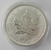 Kanada 5 Dollars 2007 Maple Leaf F12 Privy (fleckig)