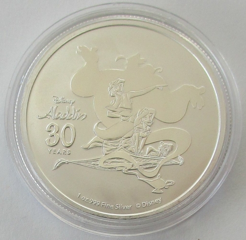 Niue 2 Dollars 2022 Disney 30 Jahre Aladdin