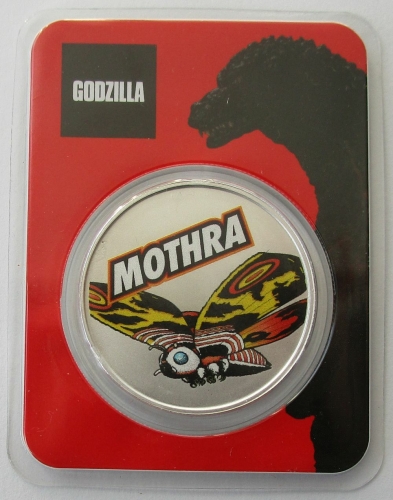 Niue 2 Dollars 2023 Godzilla Mothra